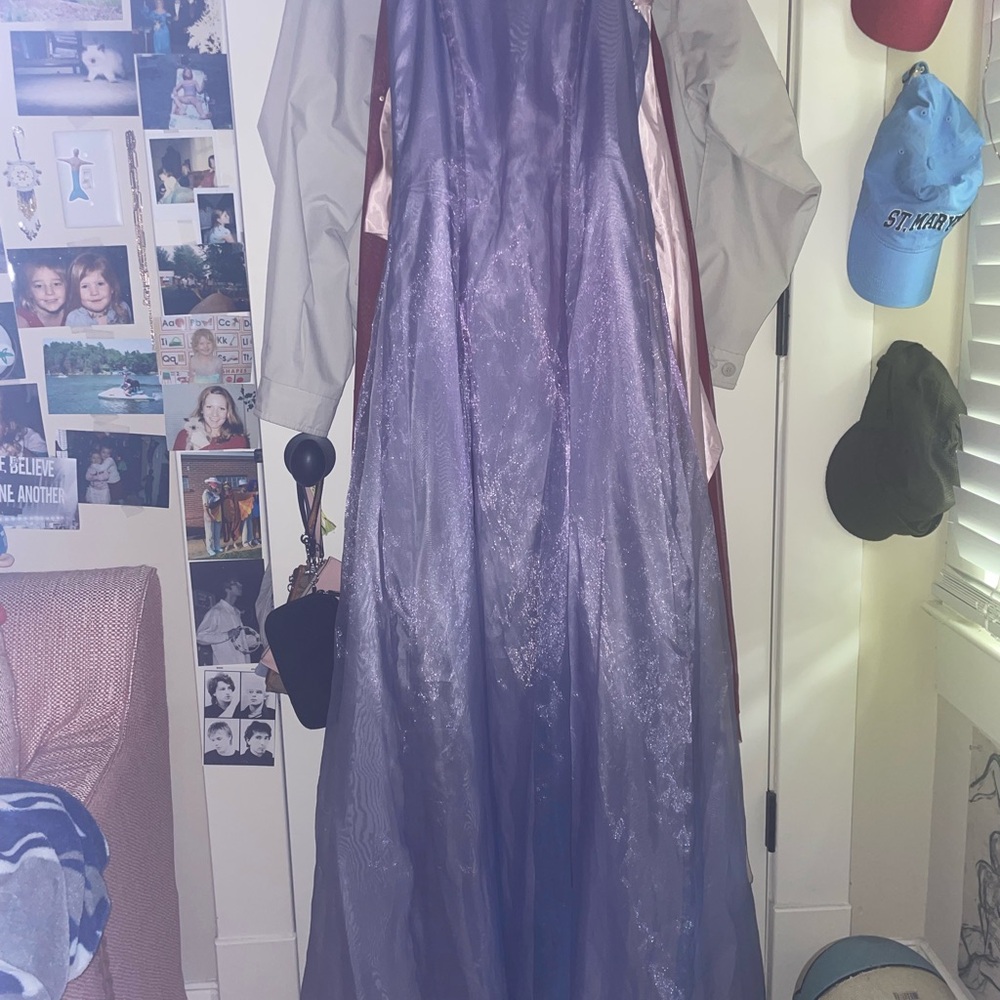 Elegant Purple Gown